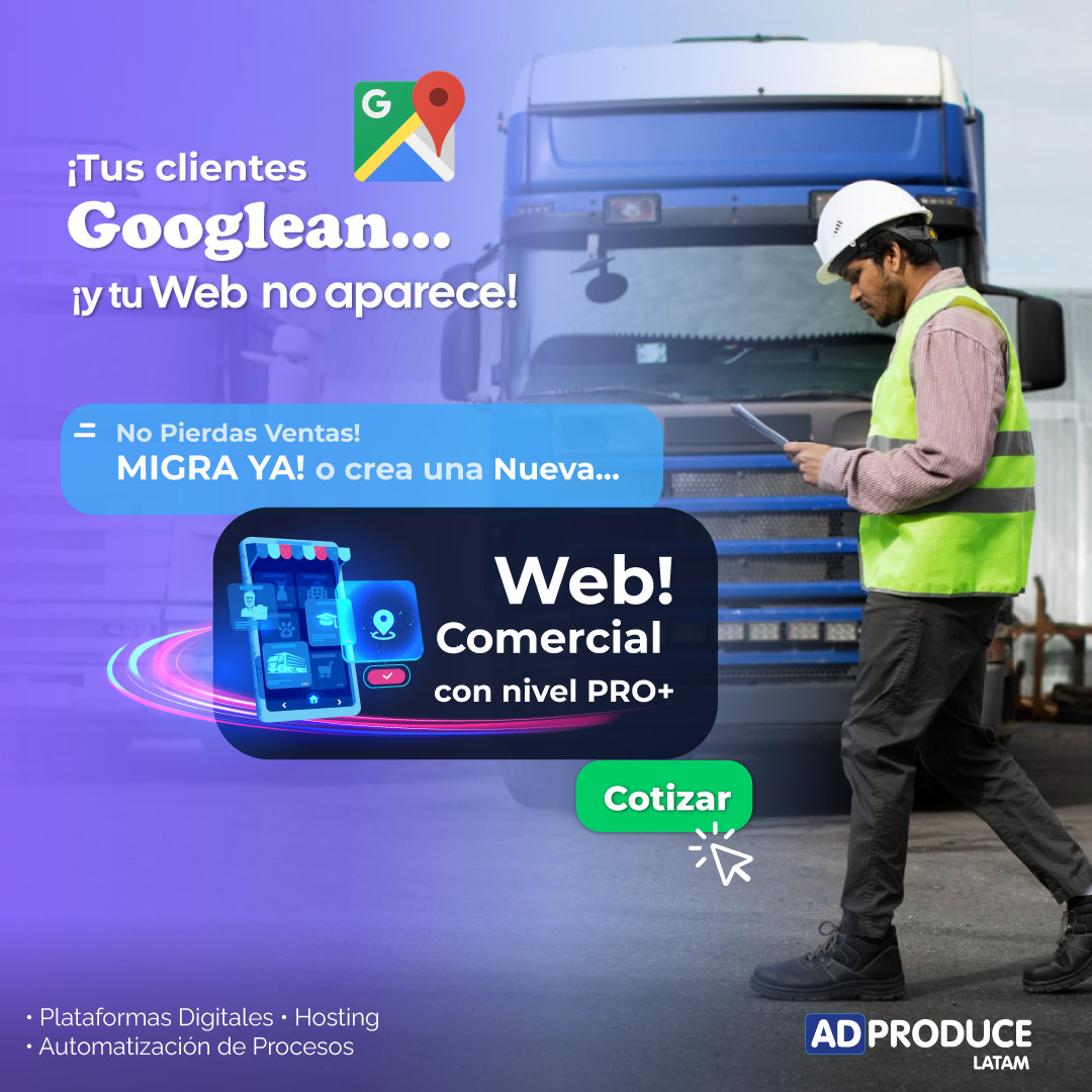 Plataformas digitales web, Hosting y Automatización de procesos en Perú - Adproduce Latam