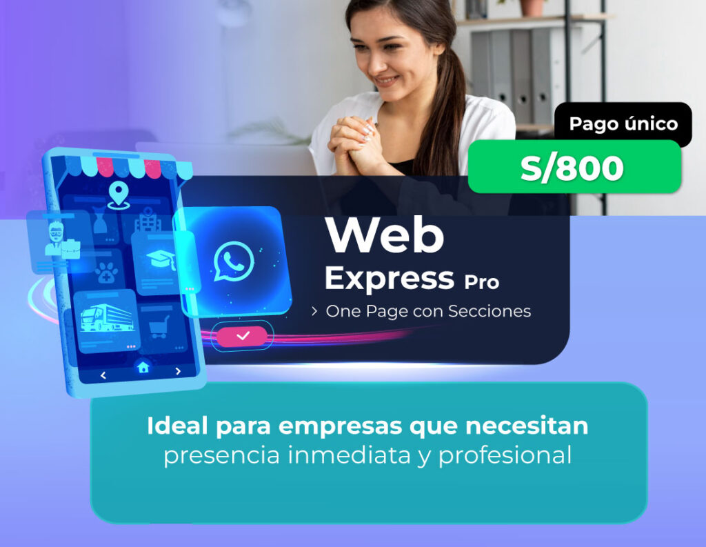 Plataforma Web Express Adproduce Latam - Hosting de alta velocidad y One-Page